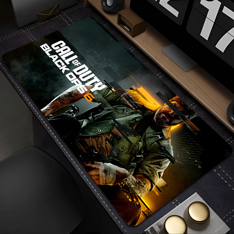 

Mousepad Gaming Mouse Pad PC Accessories Non-slip HD Keyboard Pad Large Desk Mat Rubber C-Call of Duty Black Ops 6 Extended Pad