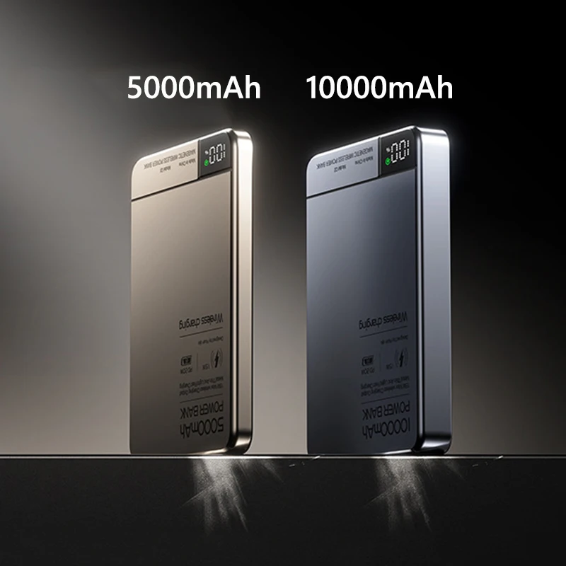 New Magnetic Power Bank 10000mAh Portable Charger Fast Charging Powerbank External Battery Pack for iPhone 16 pro Xiaomi Samsung