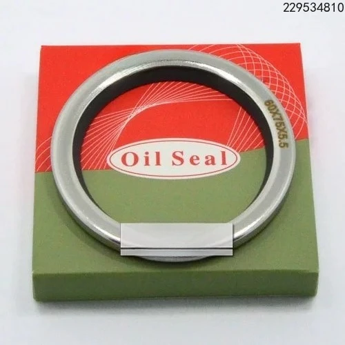 Single lip stainless steel oil seal air compressor gear reducer sealing powder lubricating oil skeleton lip seal ring