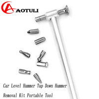 Car Repair and Removal Kit Dent, Tap Down Hammer, Nail Hammer, Car Tools, Automotive Bump Paint, Portable Tool, Replace Head