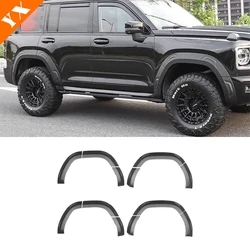 For GMW Haval H9 2024 2025 Accessories Matte Black Car Widening Wheel Arches,Widening Wheel Hubs,Anti-Collision Scraping 12pcs