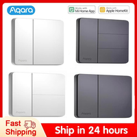 Aqara Smart Wall Switch Z1 More Control Zigbee 3.0 Compatible with Single Live/Neutral Wire Design Work With Mi home HomeKit APP