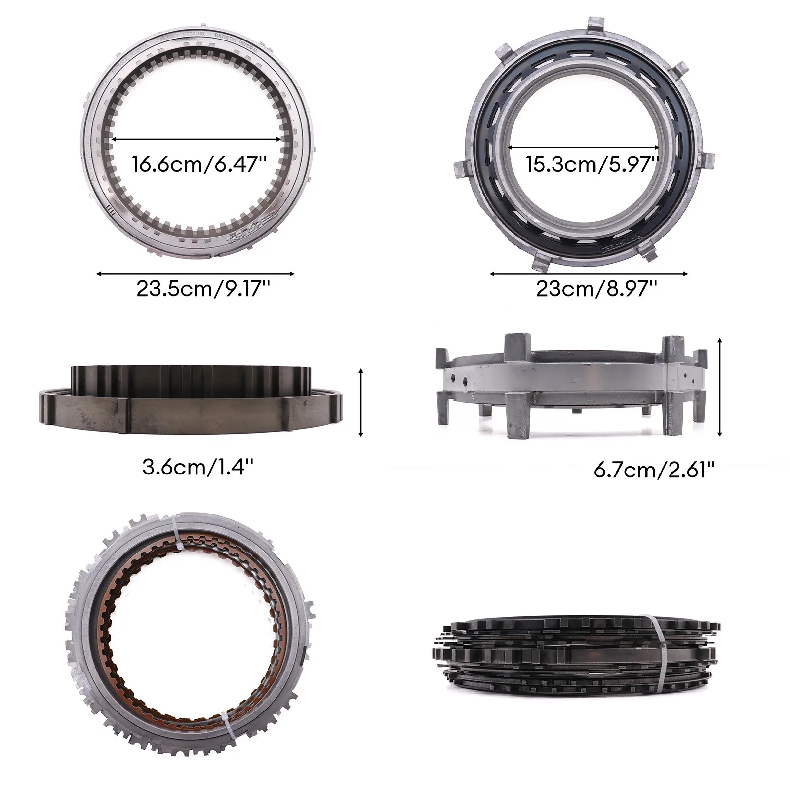 TRANSPEED 6T40 6T45 One-way Clutch*Generation 1 Support Friction Plate*housing for Chevrolet Buick Roewe
