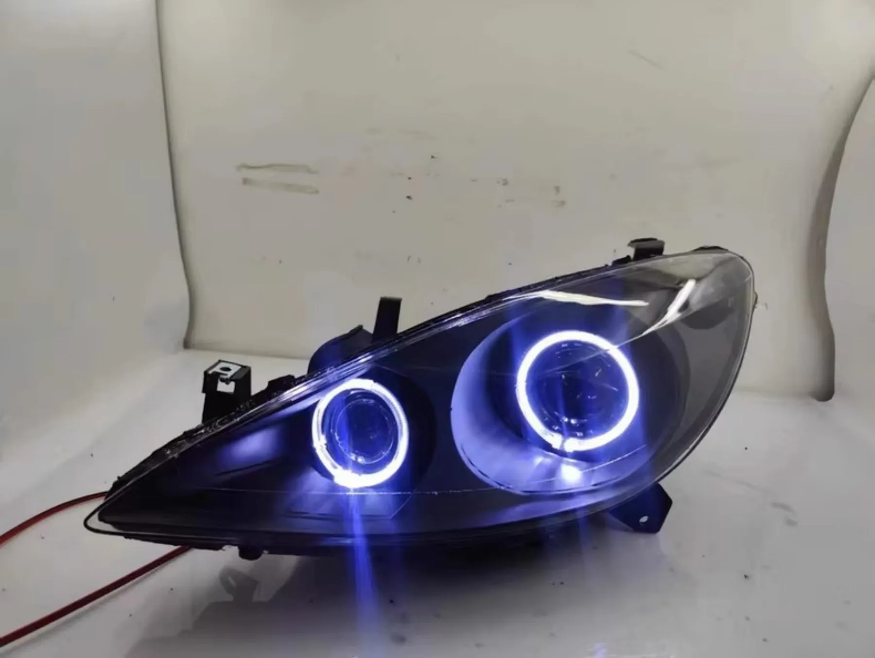 

Автомобильные светодиодные фары «ангельские глазки» DRL дневные ходовые огни для Peugeot 307