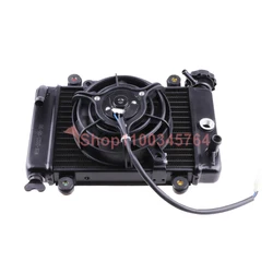 Motorcycle Radiator Cooler Cooling Water Tank Motorcycle Accessories for Moto Quad 4x4 ATV UTV Dirt Bike Parts 150cc 200cc 250cc