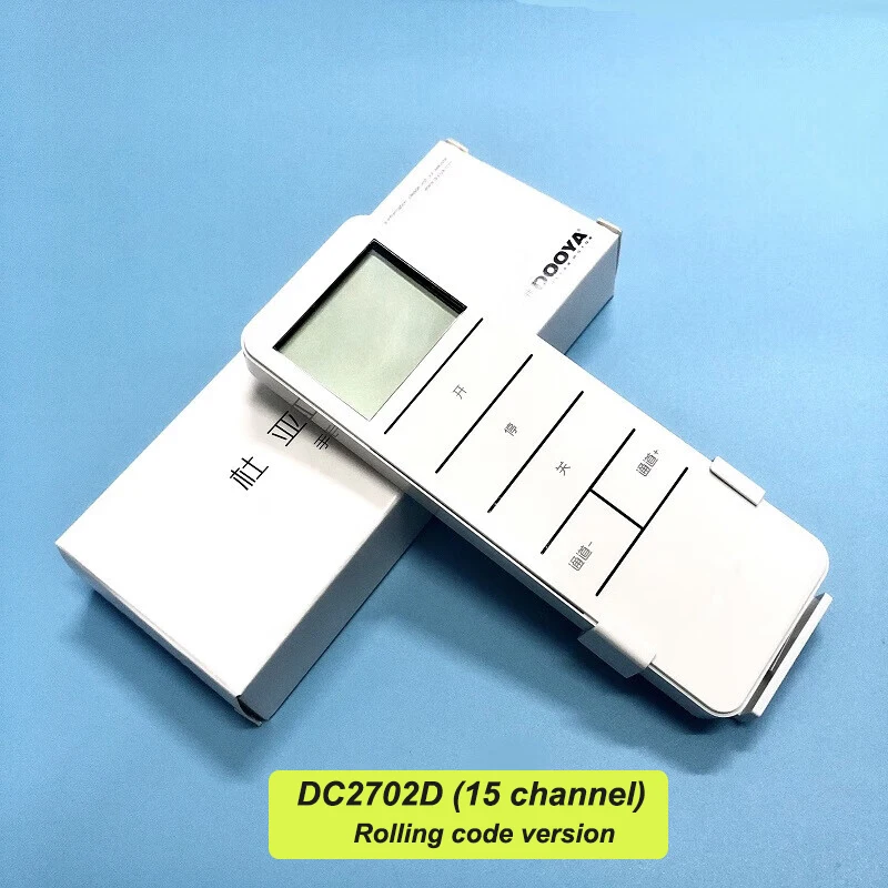 Картина 5: Dooya Rolling Code DC2700/DC2760/DC2702D 1/2/15-канальный пульт дистанционного управления для электрического Dooya RF433 трубчатый двигатель Curtian Motor