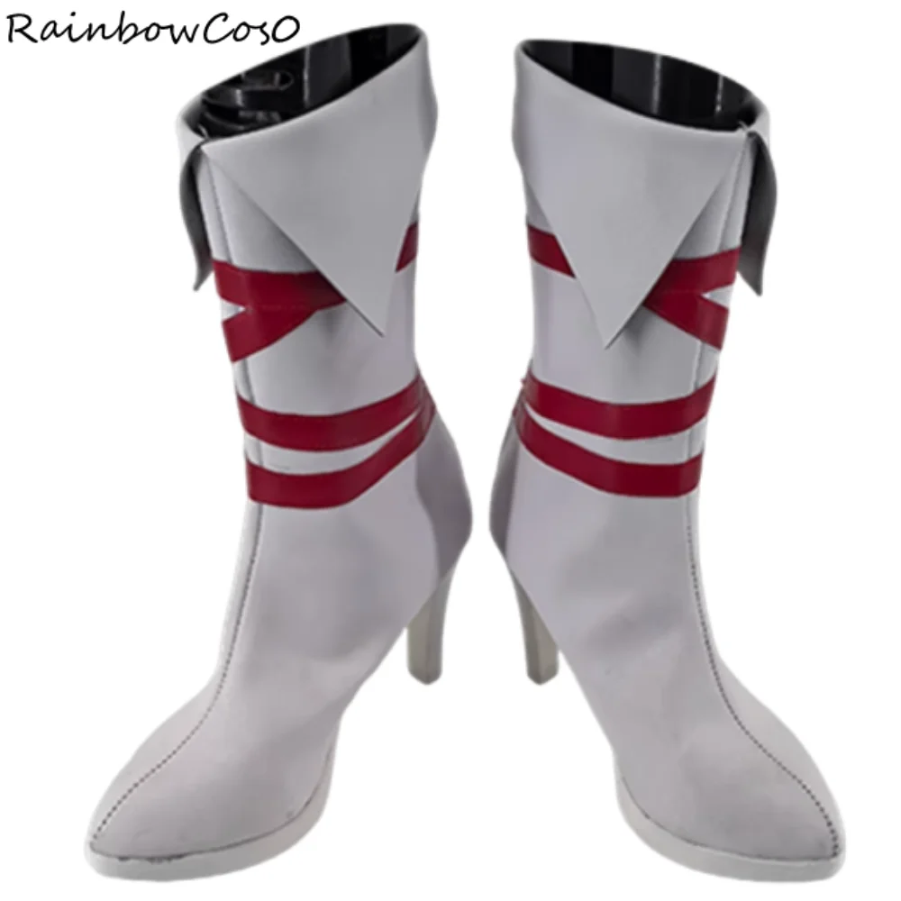Lana Langrisser Série Cosplay Sapatos Botas Jogo Anime Festa Halloween RainbowCos0 W5269
