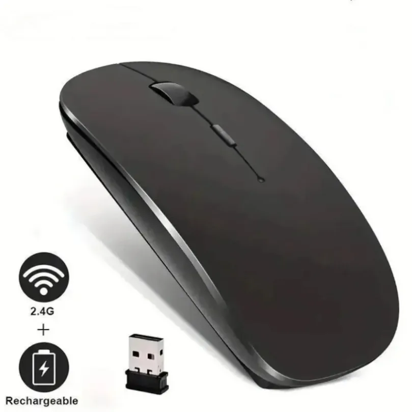 Rechargeable Wireless Gaming Mouse Portable Ergonomic Quiet And Magical Suitable For Portable Computers Tablets IPAD Phone view 4
