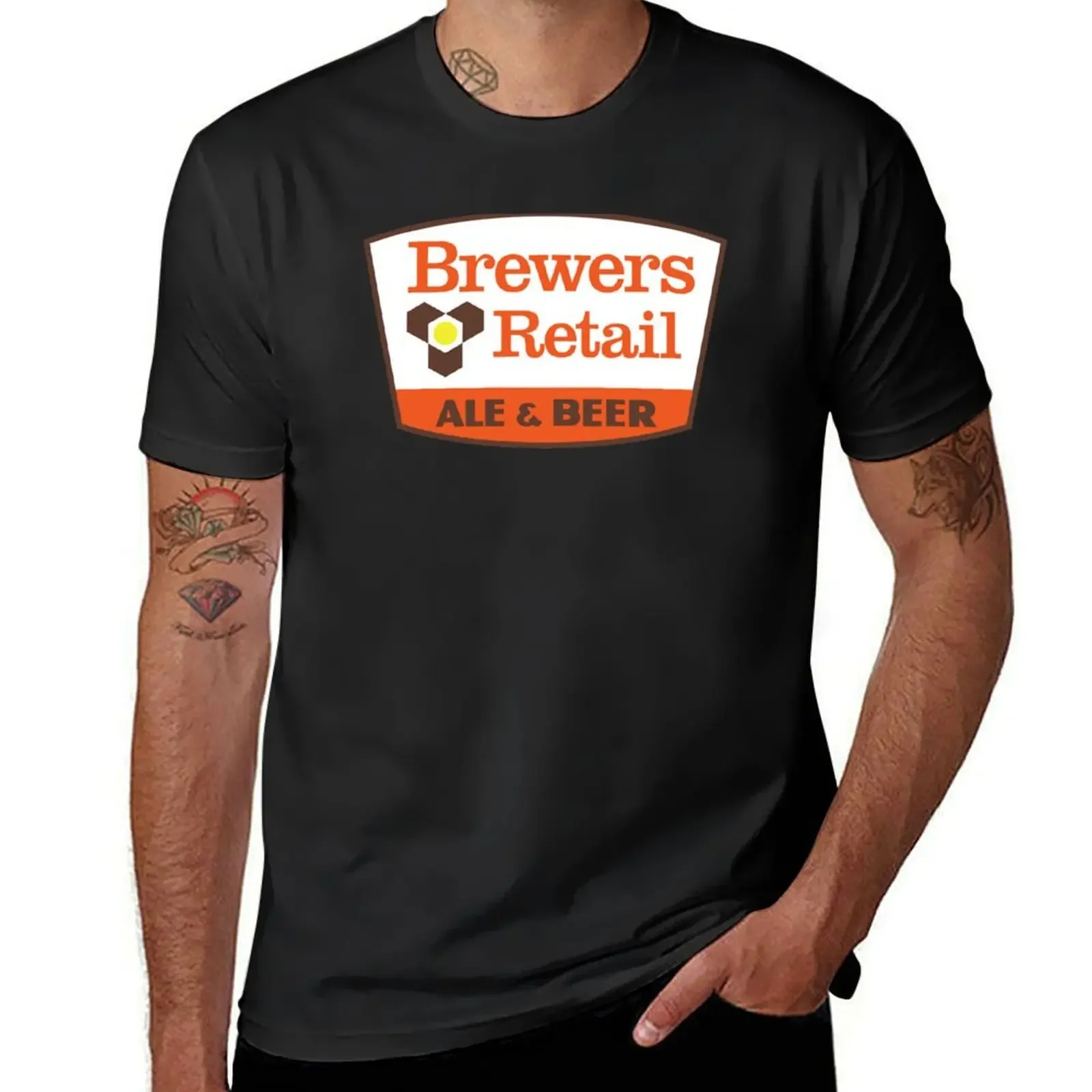 Brewers Retail T-Shirt cheap stuff hippie clothes vintage graphic tee sports fans shirts men graphic