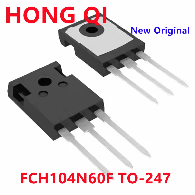 

5PCS New Original FCH104N60F TO-247 104N60F TO247 High-power triode brand