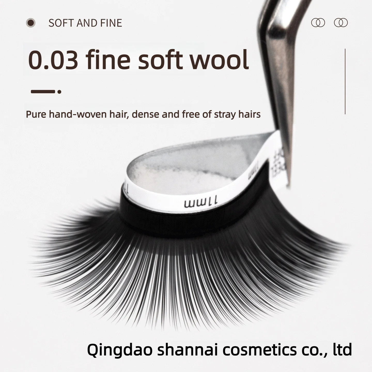 0.03mm Ultra-Fine Matte Camellia Lash Extensions | Fox Eye Curl, Soft & Clump-Free | Professional Salon Grade