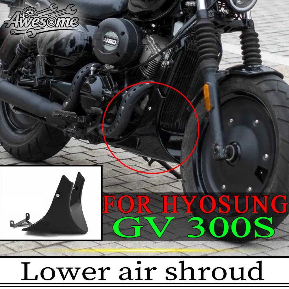 Lower Fairing Rear Fender License Plate Bracket Fit For HYOSUNG GV300S GV125S