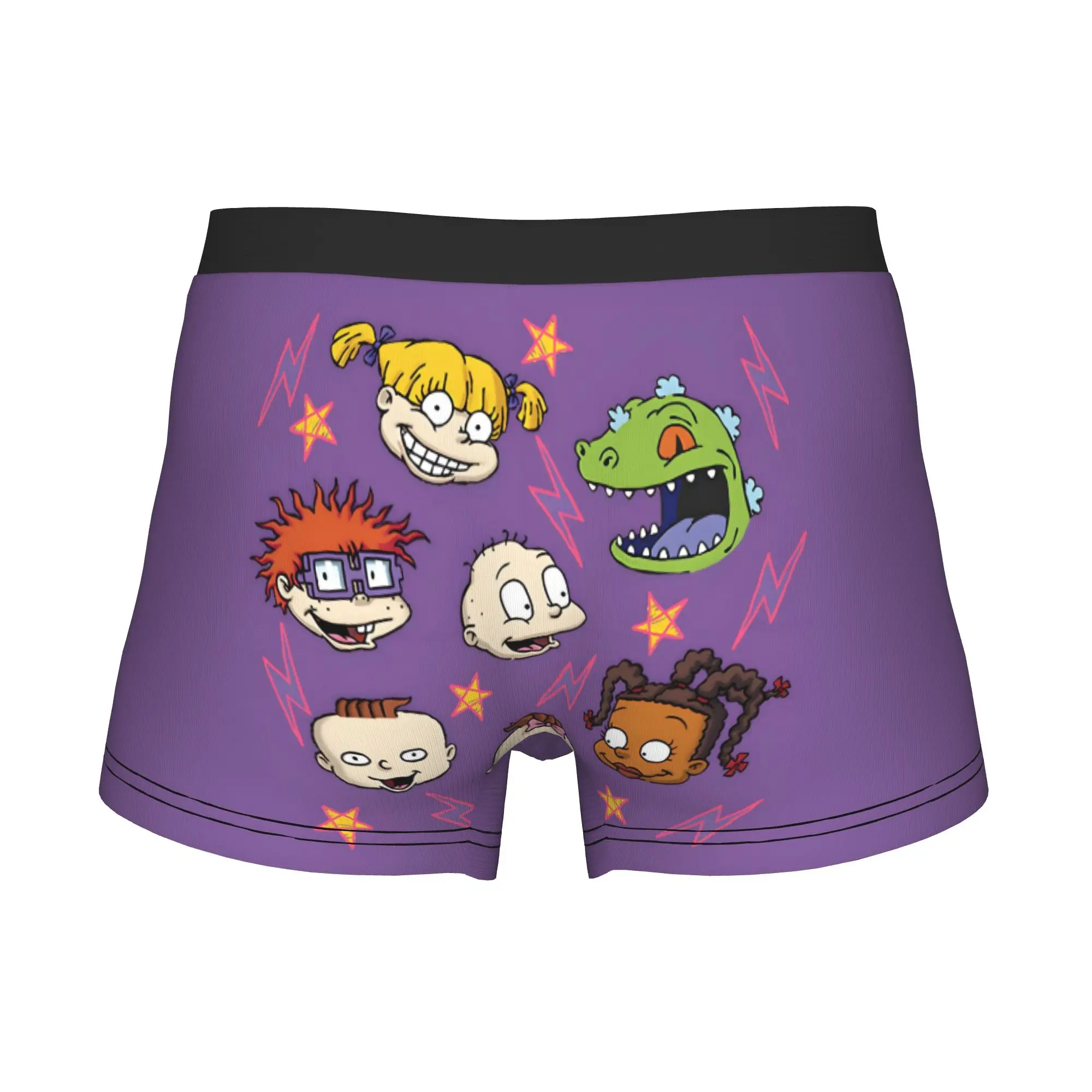 T.V R-Rugrats  Boxers Shorts Men's Adventure Briefs Underwear Novelty Underpants