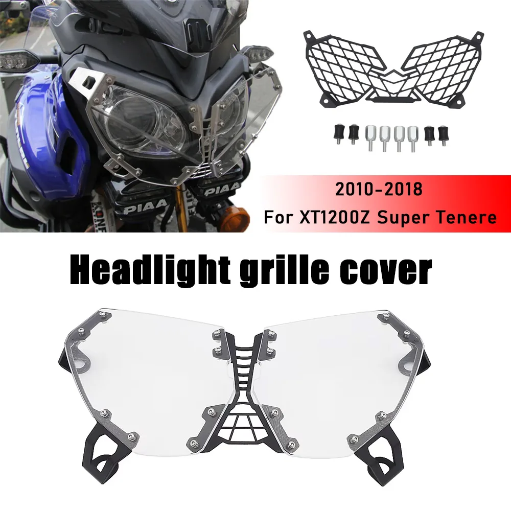 

Headlight Clear Headlight Cover Protector For YAMAHA Super Tenere XT 1200 Z XT1200 XT1200Z 2010-2018 NEW Motorcycle Accessory