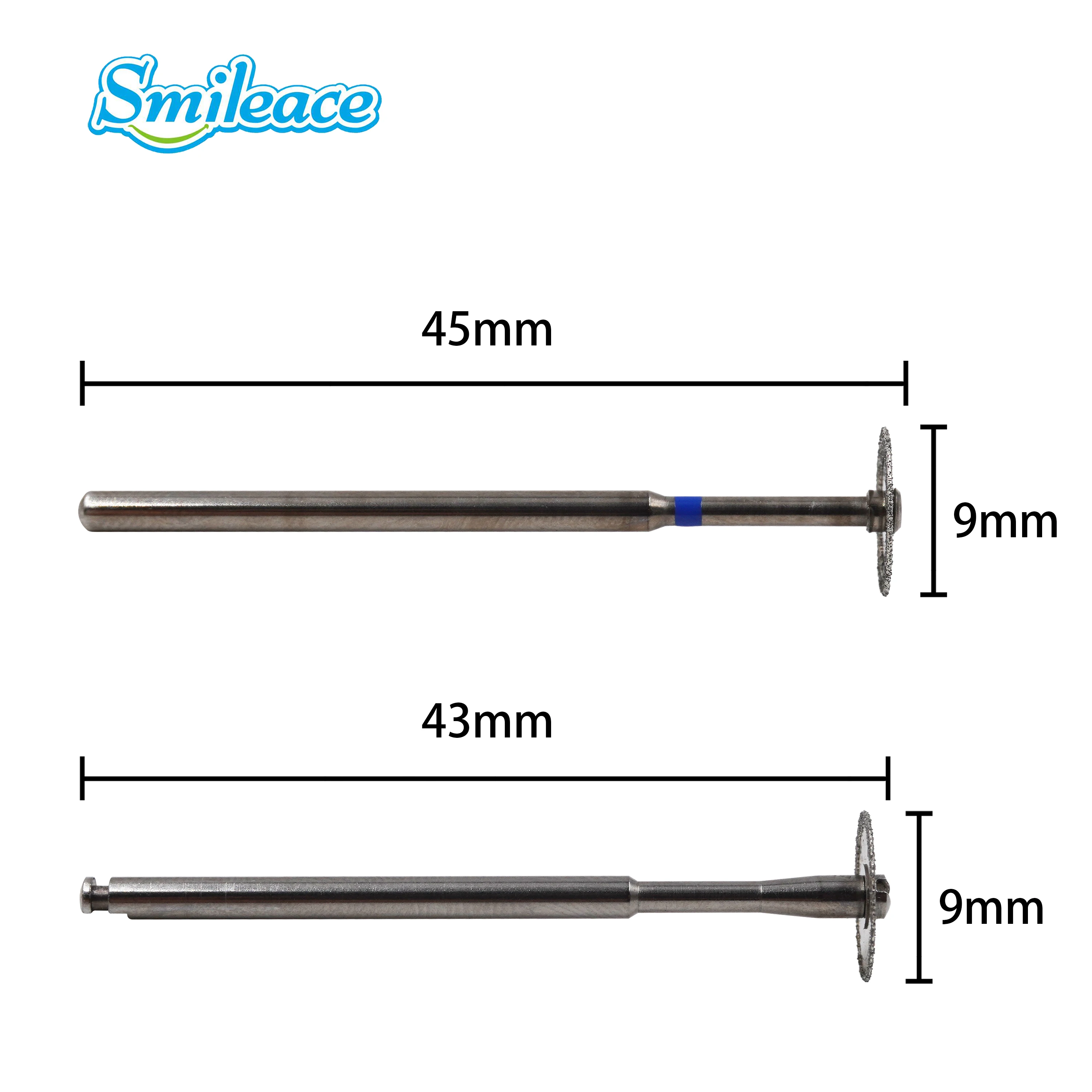 Dental Saw Blade Stainless Steel Handle Use Blades for Straight Handpiece Contra Angle Dentist Materials