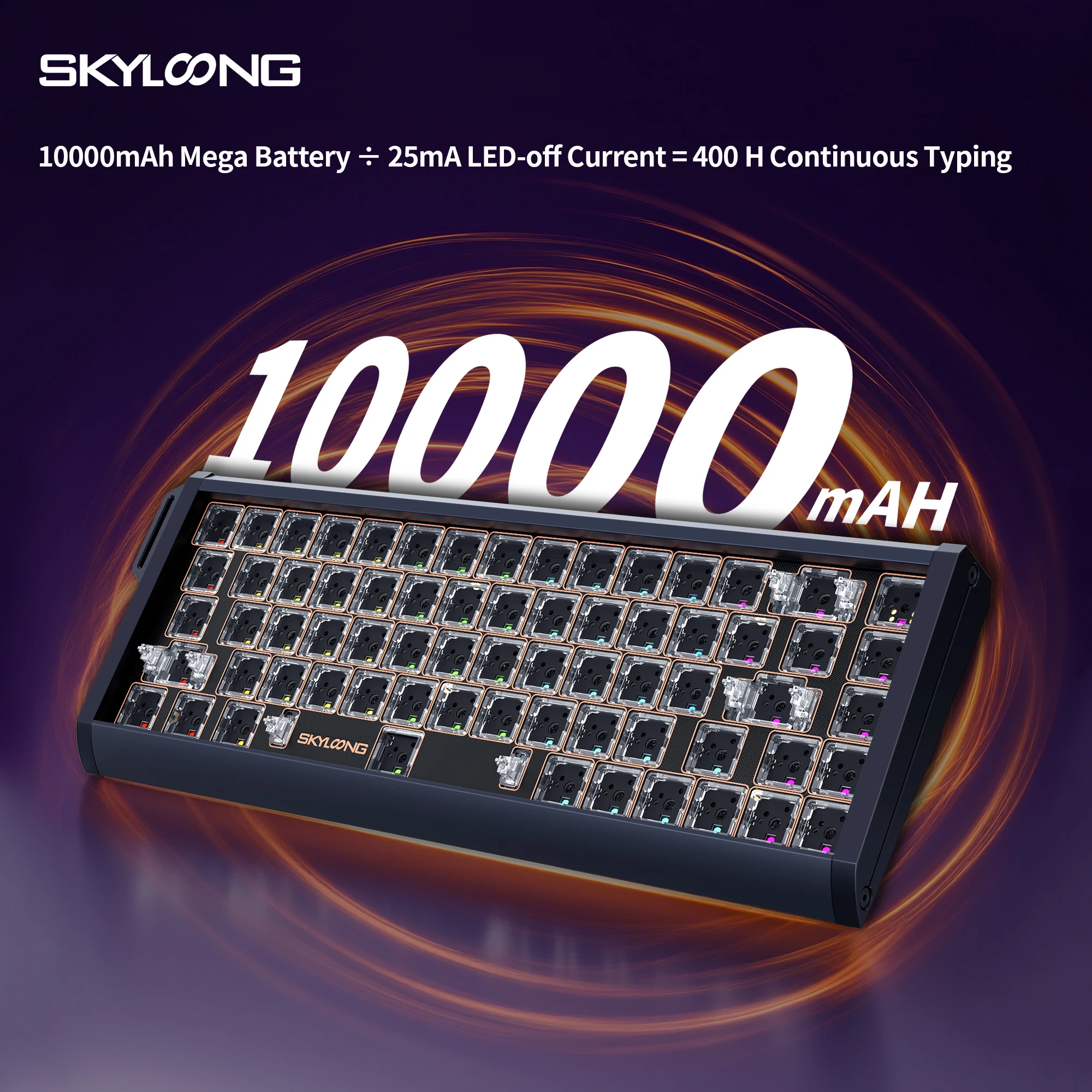 SKYLOONG GK68 ミックスキーボードキット アルミシェル