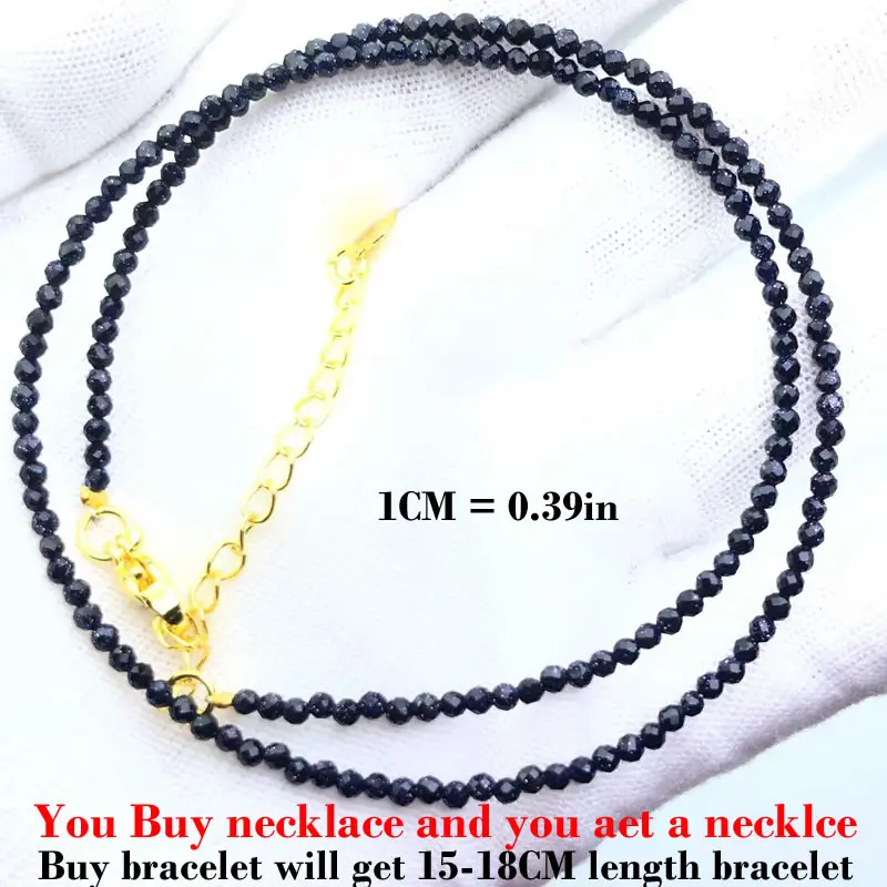 Einfaches Bohemian Naturstein Glanzperlen Halskette und Armband Set für Damen Charms Mode Weibliches Party Geschenk Schmuck