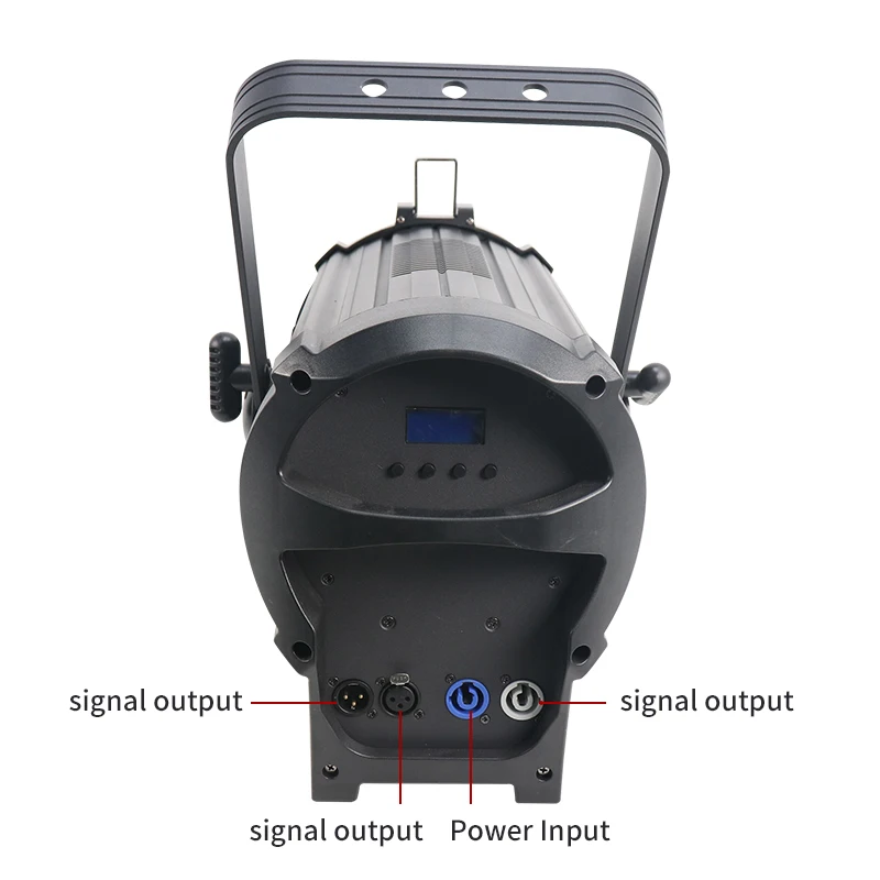 Led cob fresnel luz zoom 300w/150w com barndoor fotografia vídeo estúdio luz com filme ponto led cor tv