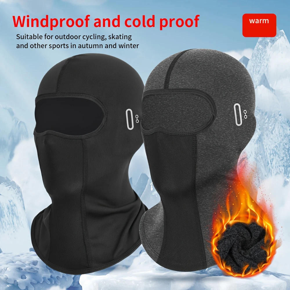 Atmungsaktive warme Motorrad-Sturmhaube, Vollgesichtsabdeckung, Pullover, Mütze, Wintersport, Skifahren, Straßenfahrräder, Zubehör