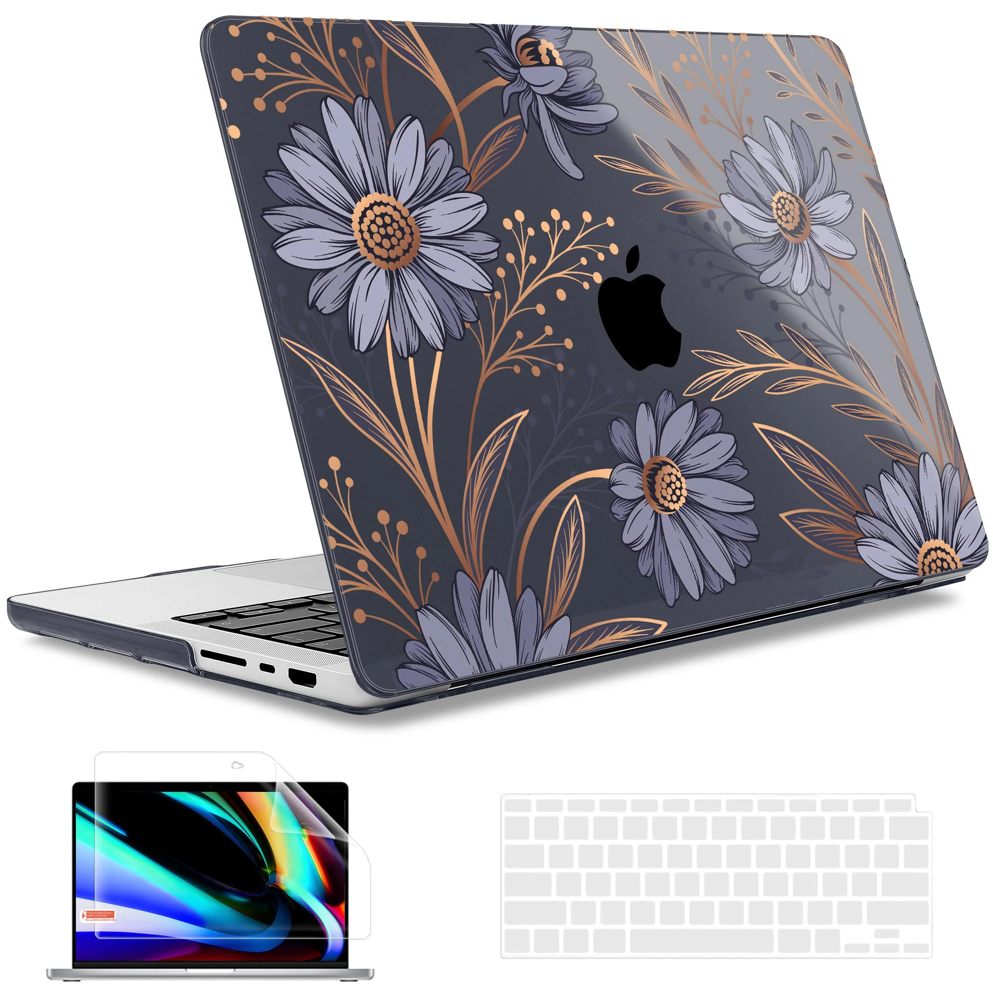 Case for MacBook Pro 14 16 13 Inch M3/M2/M1 Pro/Max Chip Case A2991 A2780 A2485 A2442 A2779 A2992 (2023 2022 2021) for MacBook