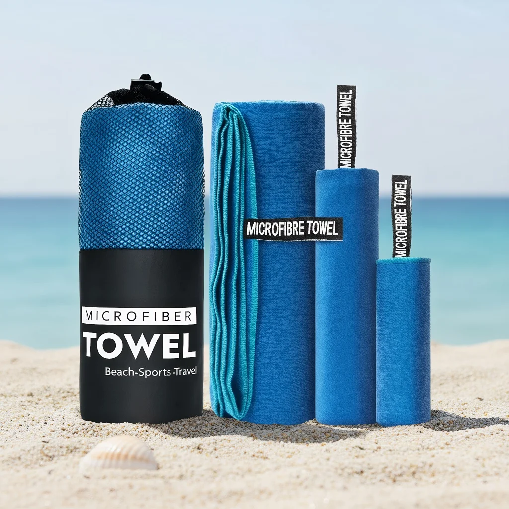 

Быстросохнущее спортивное полотенце 40x80 см, синее, для плавания, тренажерного зала, фитнеса, кемпинга, бега, пляжа, махровое полотенце