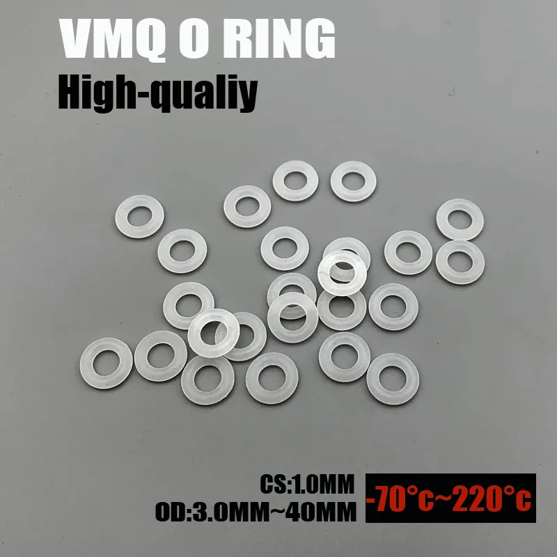 100/500Pcs Silicone…