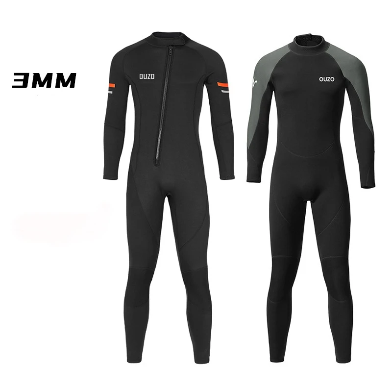 

3MM Men Neoprene Keep Warm UnderWater Hunting Surfing Kayaking Snorkeling WetSuit Scuba Spearfishing Drifting Swim Diving Suit