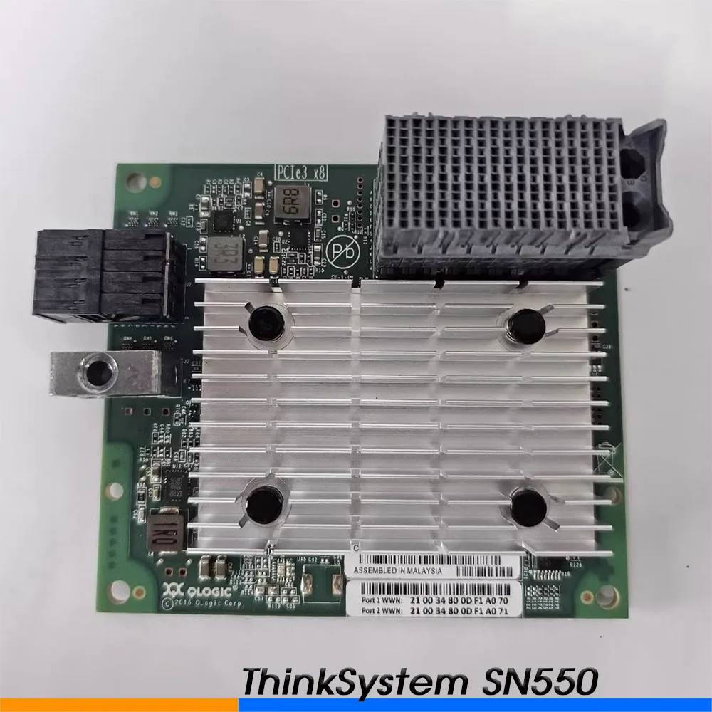 SN550 QLogic QML2692 Mezz 16Gb 2-Port Fibre Channel Adapter 7ZT7A00520 00YK543