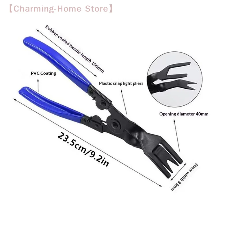 

Инструменты для ремонта фар автомобиля: плоскогубцы для снятия клипс, съемник пластиковых заклепок для дверных панелей, обшивки салона и приборной панели фургонов