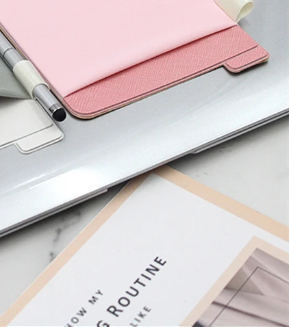 Sticker portemonnee etui externe zelfklevende laptop achterkant muis hoes digitale harde schijf draagtas opberghoes tasvak