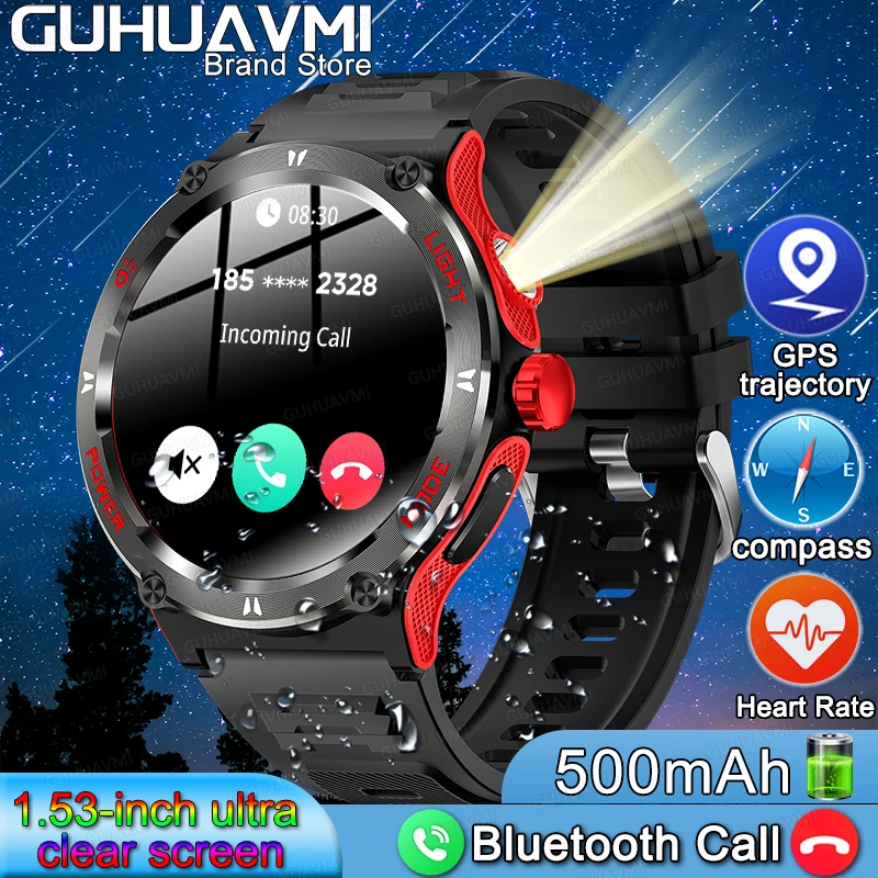 2024Sport Smart Watch Bluetooth Call 3ATM Waterproof 1.53