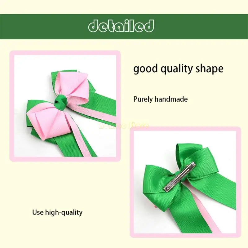 31BF شريط خفيفة الوزن أقواس الشعر مقطع للشعر للفتيات الإكسسوارات تصفيف الشعر للنساء للنساء الفتيات التصميم اليومي