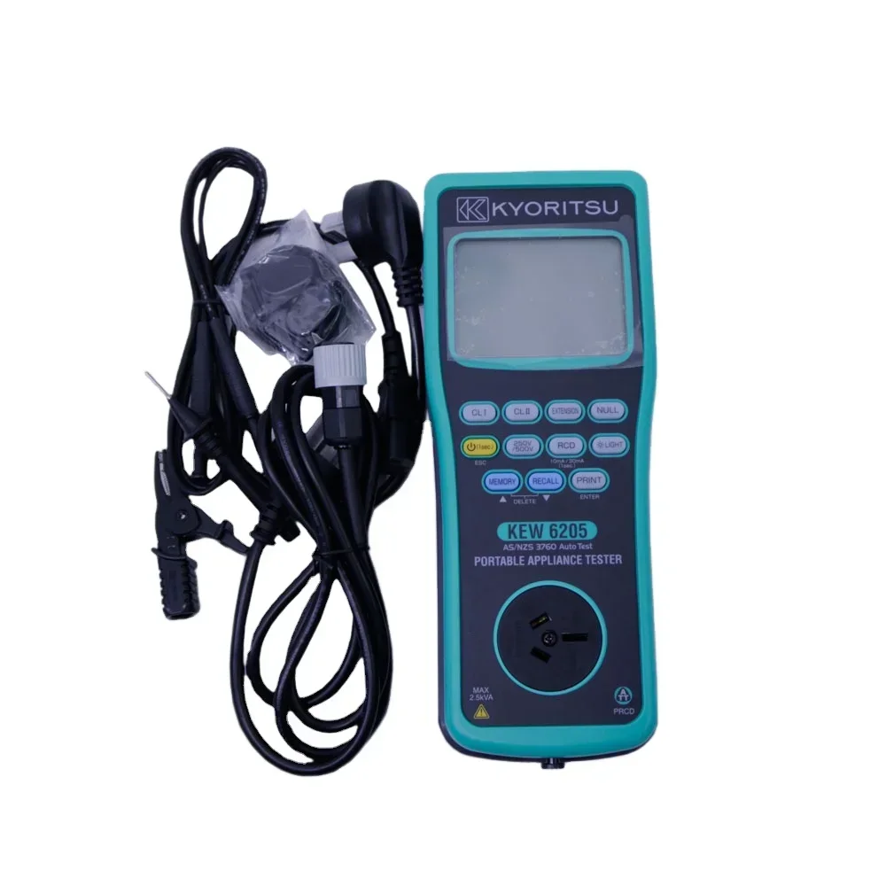 Kyoritsu6205 Portable Appliance Testers Insulation Resistance Tester Kew6205