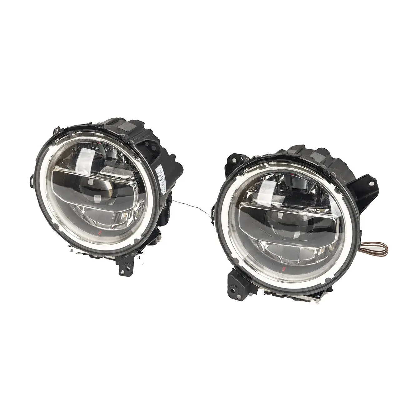 New Style Upgrade Refit LED Headlight Pair For 2018-2022 Jeep Gladiator Wrangler