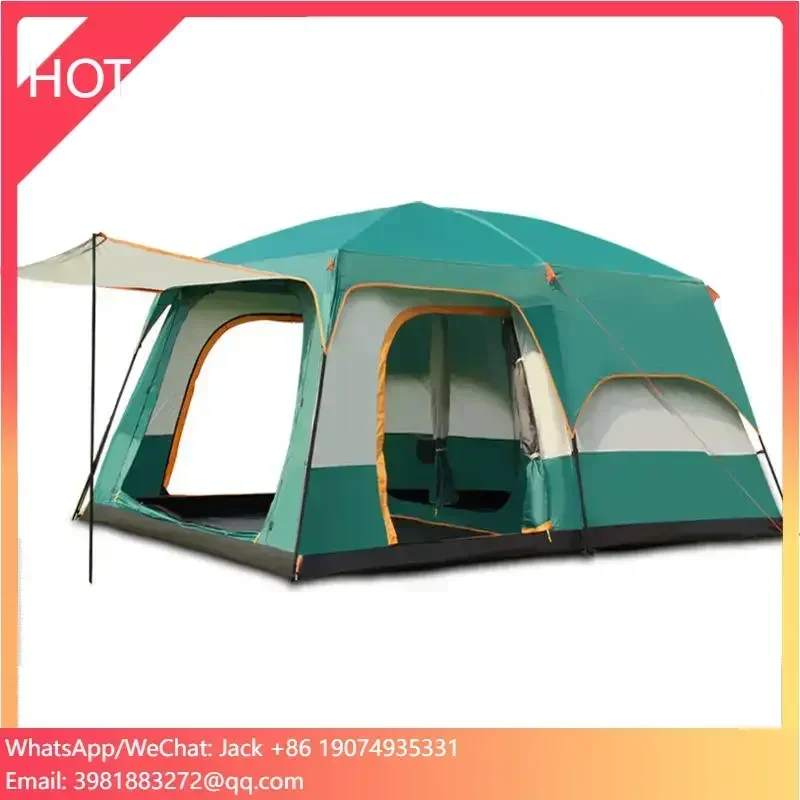

Factory High Quality New Arrival Camping Tent Outdoor Tent For 5-8 Persons Family Camping Tent For Camping