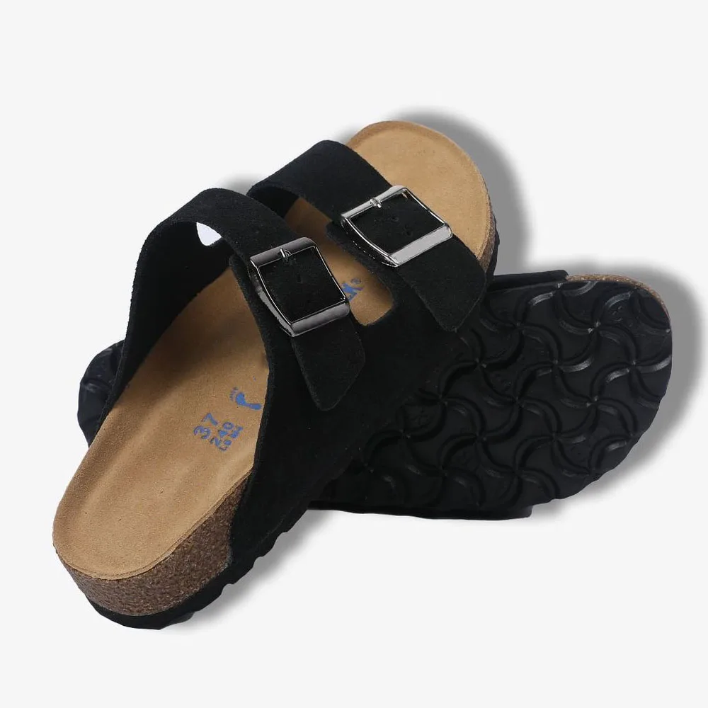 Fashionable modern men's and women's sandals are comfortable and versatile for summer, beach, and outdoor use image 3