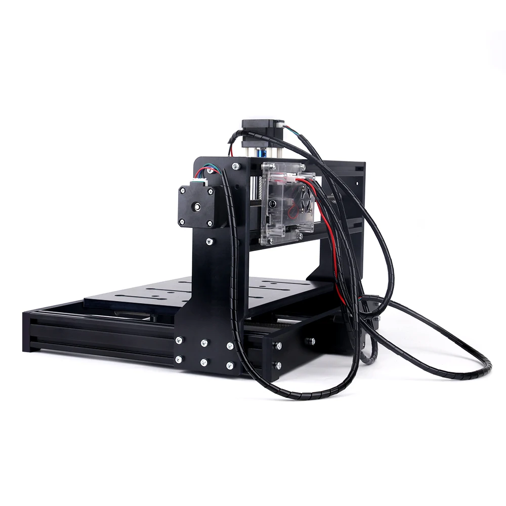 Laser engraving machine - Compact portable marking machine with 500w spindle - CNC 3020 / max / plus CNC cutting machine view 3