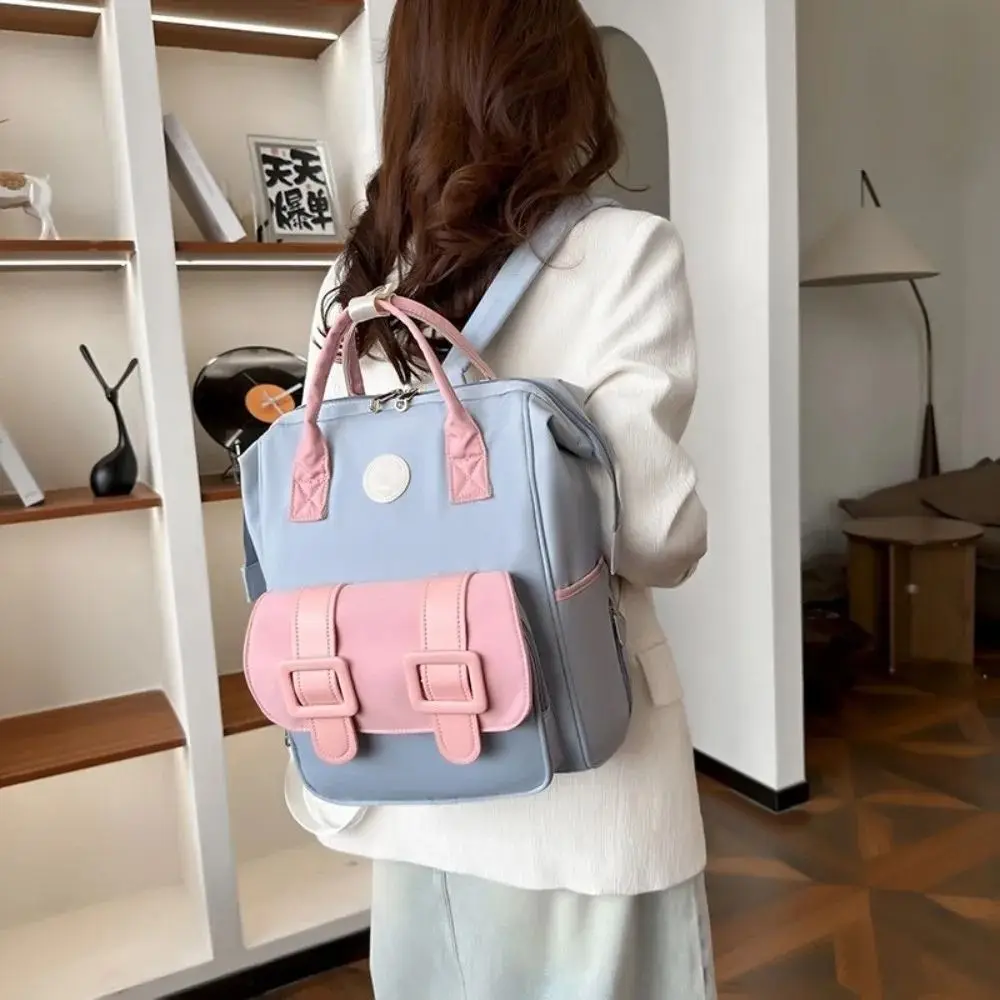 

Korean Style Diaper Bag Backpack Waterproof Durable Travel Backpack Large Capacity Practical Maternity Bag Daily Outings