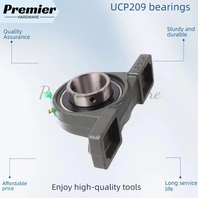 Set-contained Bearing UCP209 With Housing Spherical Bearing Seat Block Compatible with Sedans  SUVS   Light Trucks