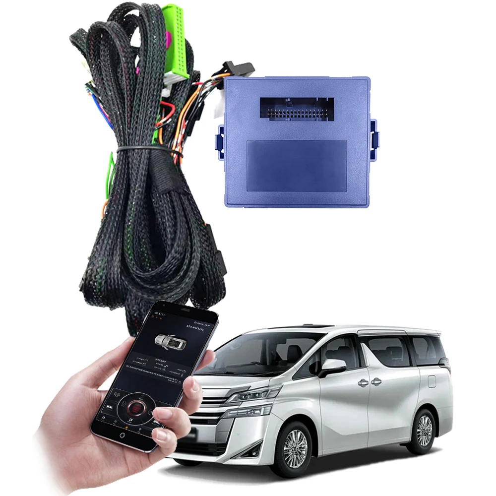 For Toyota Wellfire 15-21Upgrade Engine Remote Control Remoter Start Stop by Mobilephone APP Use Original Remote Key