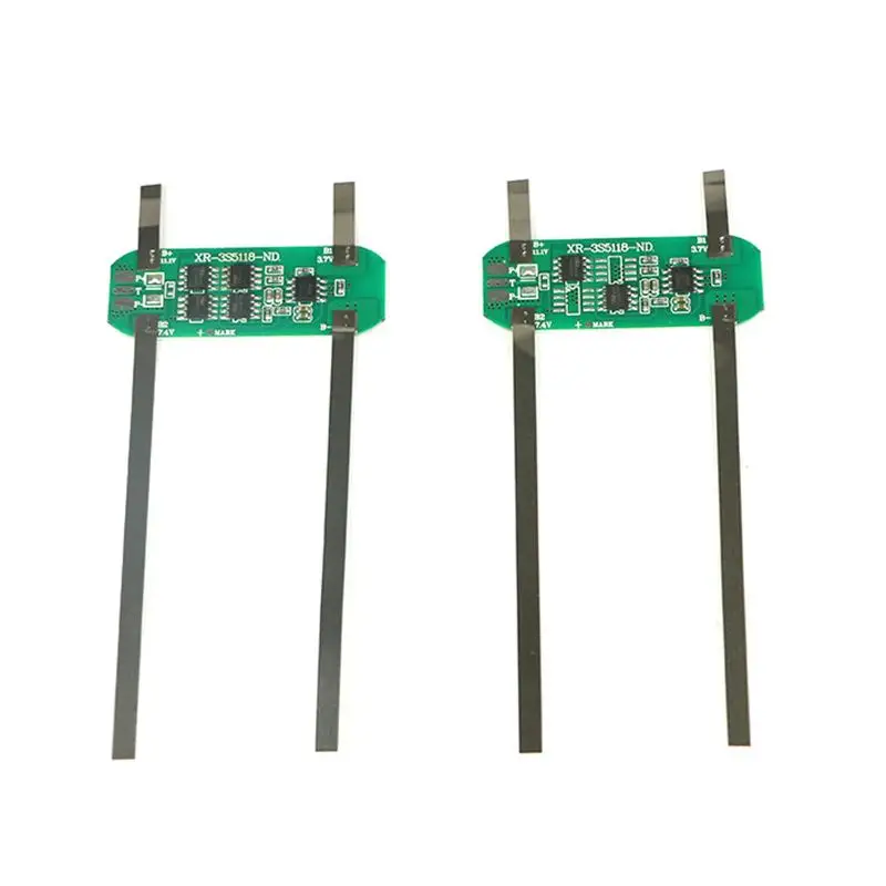 1Pc 18650 Lithium Battery BMS 3S 12.6V 5A 10A – Welding Nickel for DIY 8.4V 12V Li-ion Battery Pack, Protection Board view 3