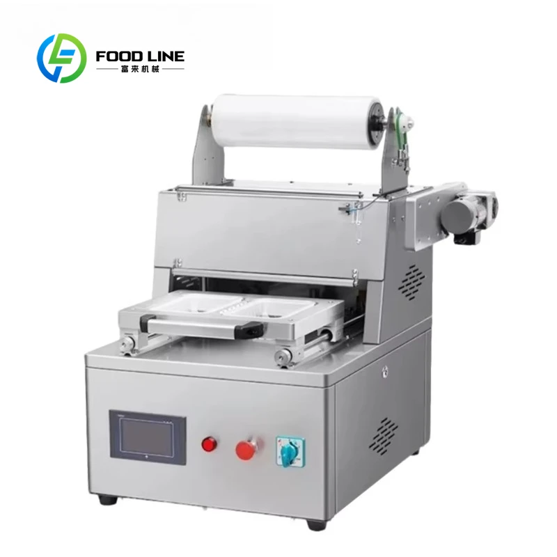 Customized CE Standard MAP Vacuum Tray Sealing Machine for Fish and Meat Food Modified Atmosphere Packaging Preservation