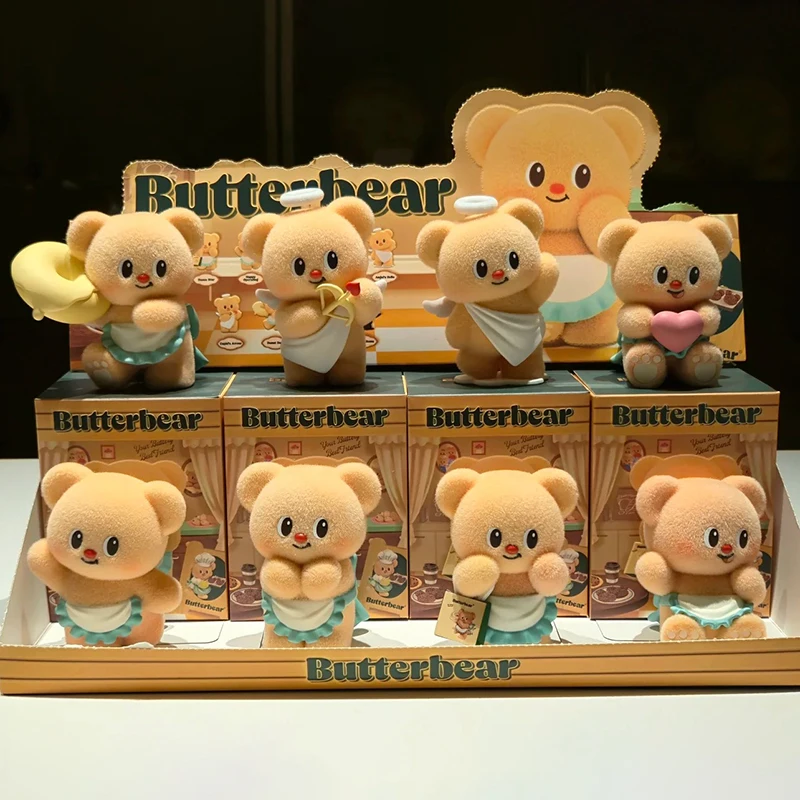 Butter bär Geschäftstag Serie Blind Box Anime Figur Cartoon niedlichen Spielzeug Geheimnis Box Sammlung Puppe Ornament Mädchen Überraschung Geschenke