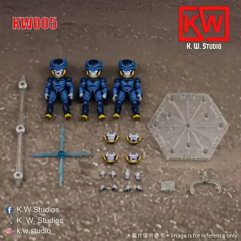 KW Studios لعبة دراغون بول KW005 KW005P Cell Shf Tiny Monster Accessories حزمة أنيمي عمل الشكل لعبة نموذج مخصص هدية لعبة