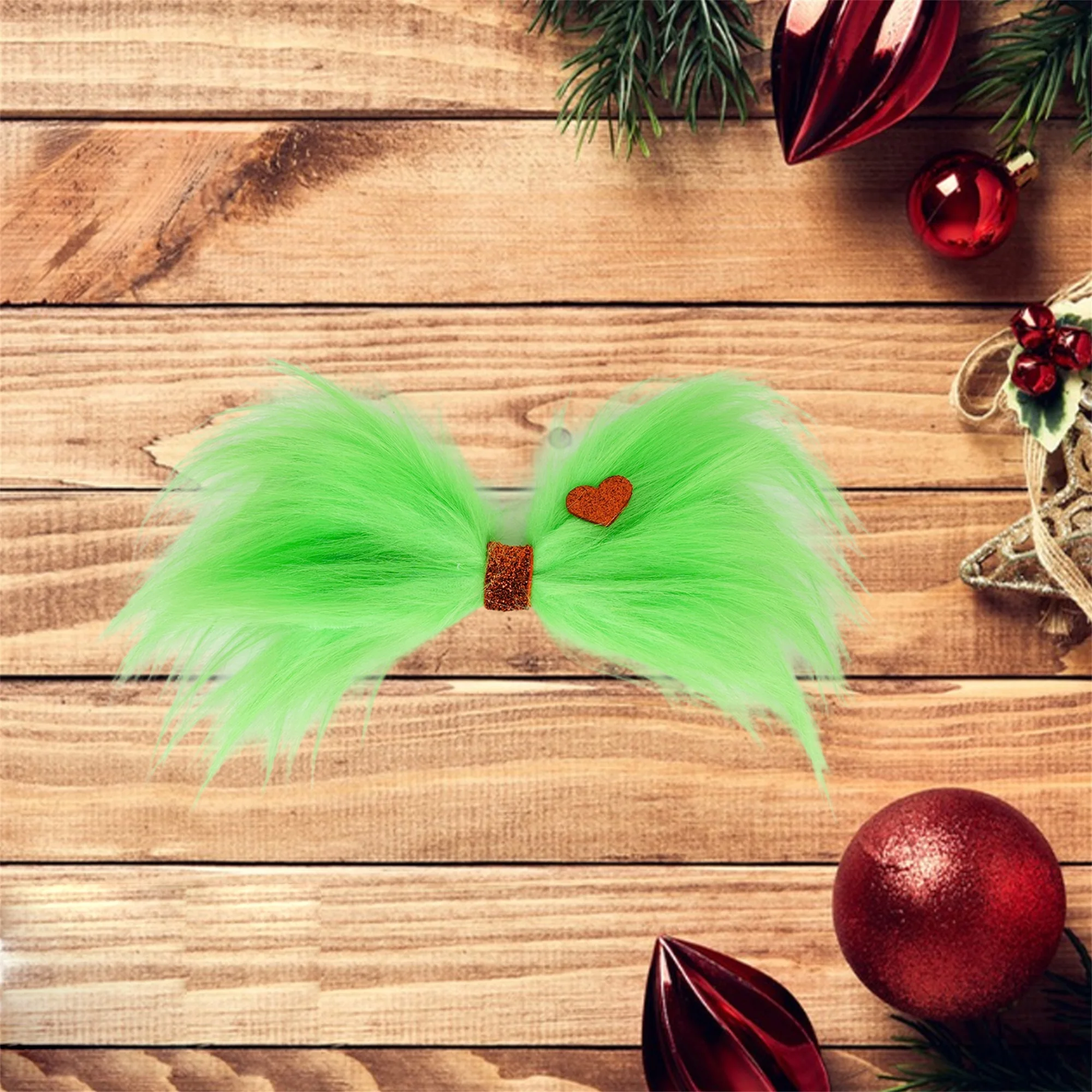 

Красные бархатные заколки для волос с бантом, праздничные заколки для волос, рождественские аксессуары для волос для женщин