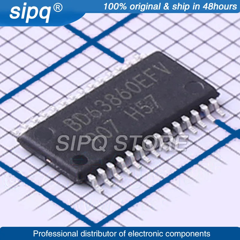

10 шт./партия BD63860EFV-E2 BD63860EFV HTSSOP-28-EP маркировка: BD63860EFV совершенно новый и оригинальный Оригинальный оригинальный товар