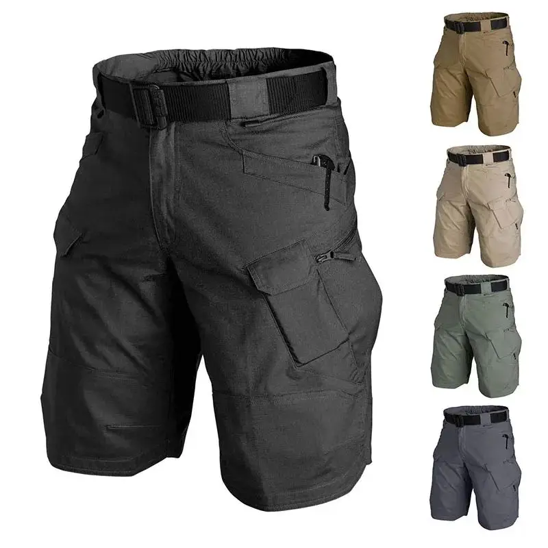 

Summer Men's Cargo orts Tactical Qui-Dry Waterproof Straight Leg Eighteen Pants Youthful Vitali Sle Autumn 2024