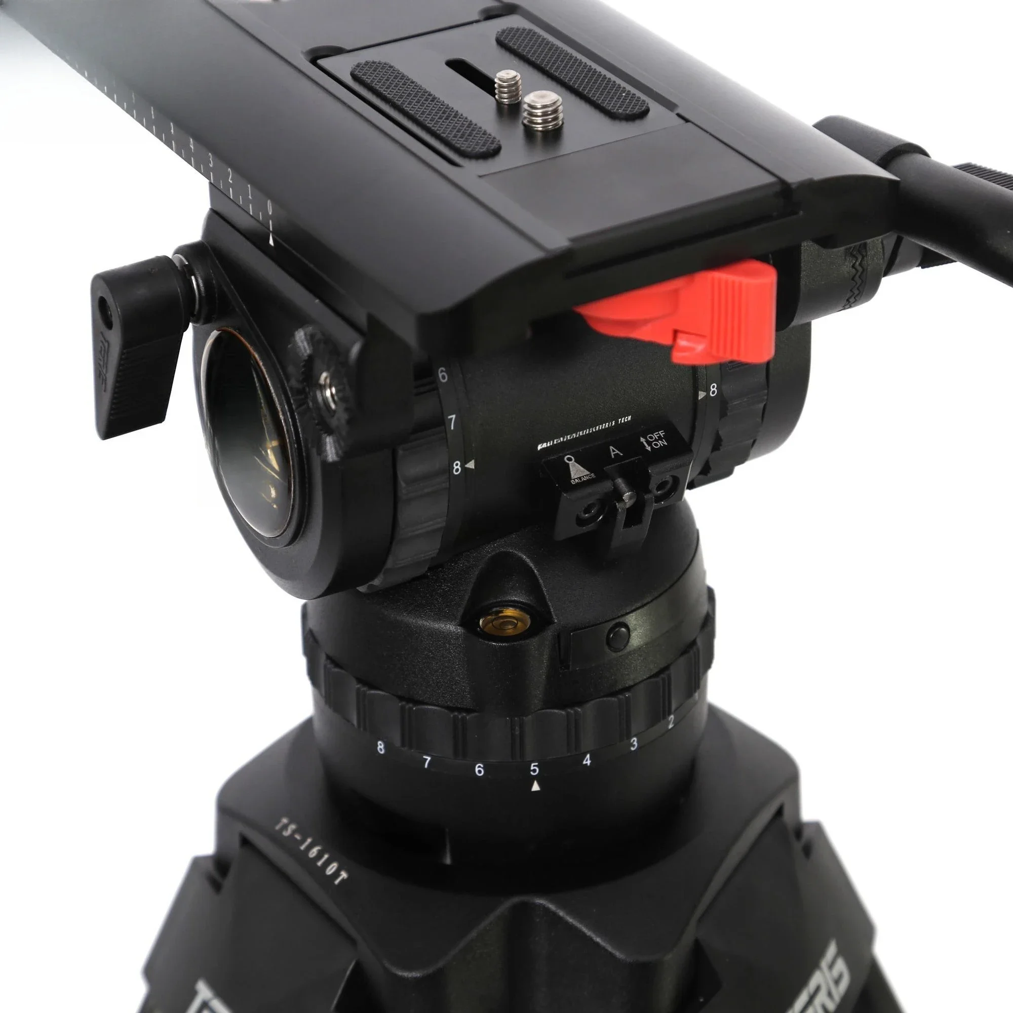 TX-V18T PLUS Hydraulic PTZ Carbon Fiber Tripod, SLR Micro Single Photography Camera