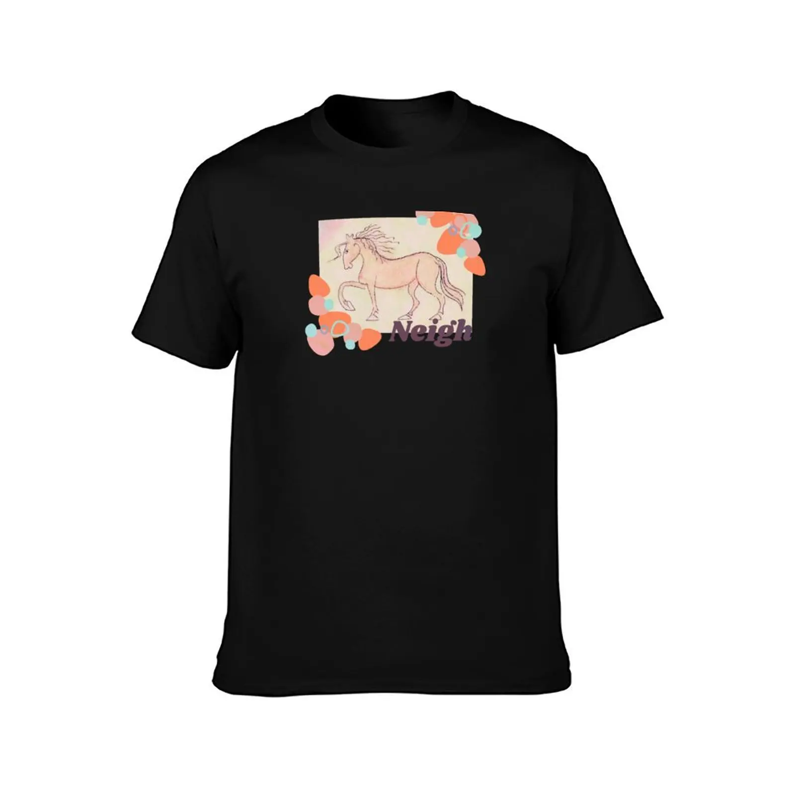 Neigh T-Shirt man t shirt luxury T-Shirt