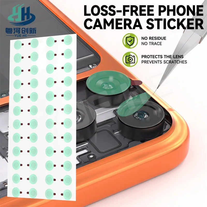 LUOWEI LW BH1 Lossless Camera Lens Protective Sticker No Trace Tear Off Anti Dust Anti Scratch For Phone Repair Maintenance Tool